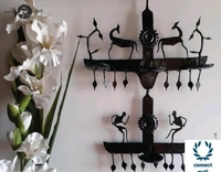 Graceful Candle Holders - Metal, Pack of1